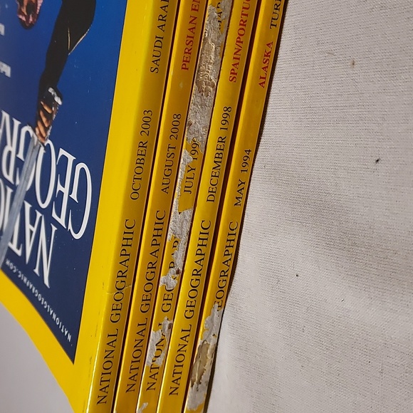 National Geographic Vintage Books Set of 5 #9 - Picture 7 of 7